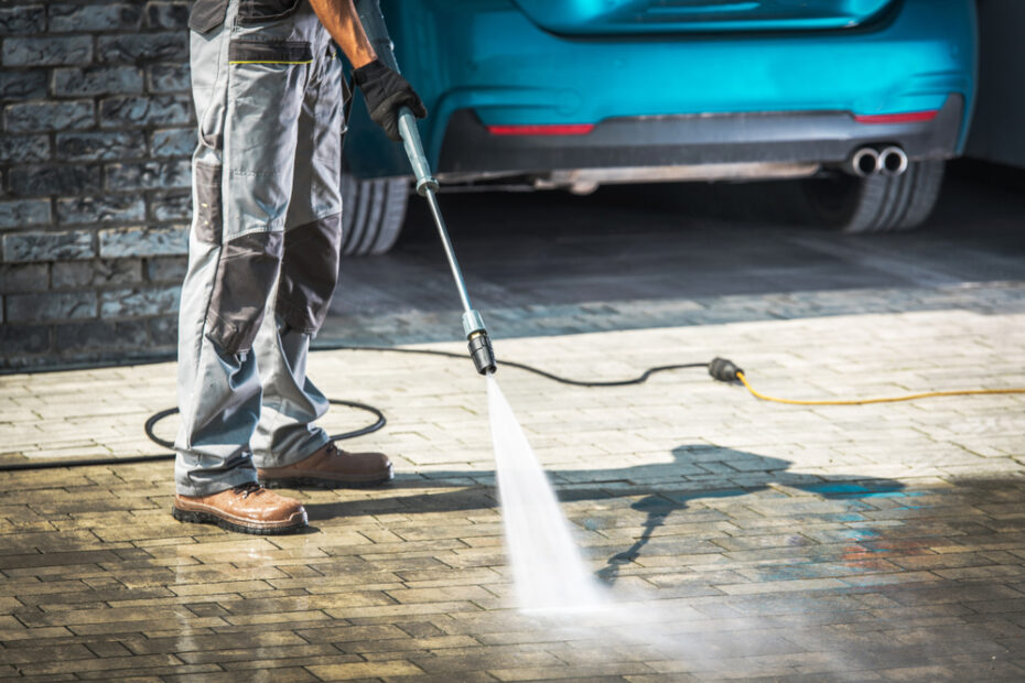 Driveway cleaning-